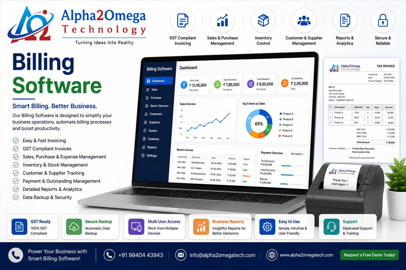 Billing software for business
