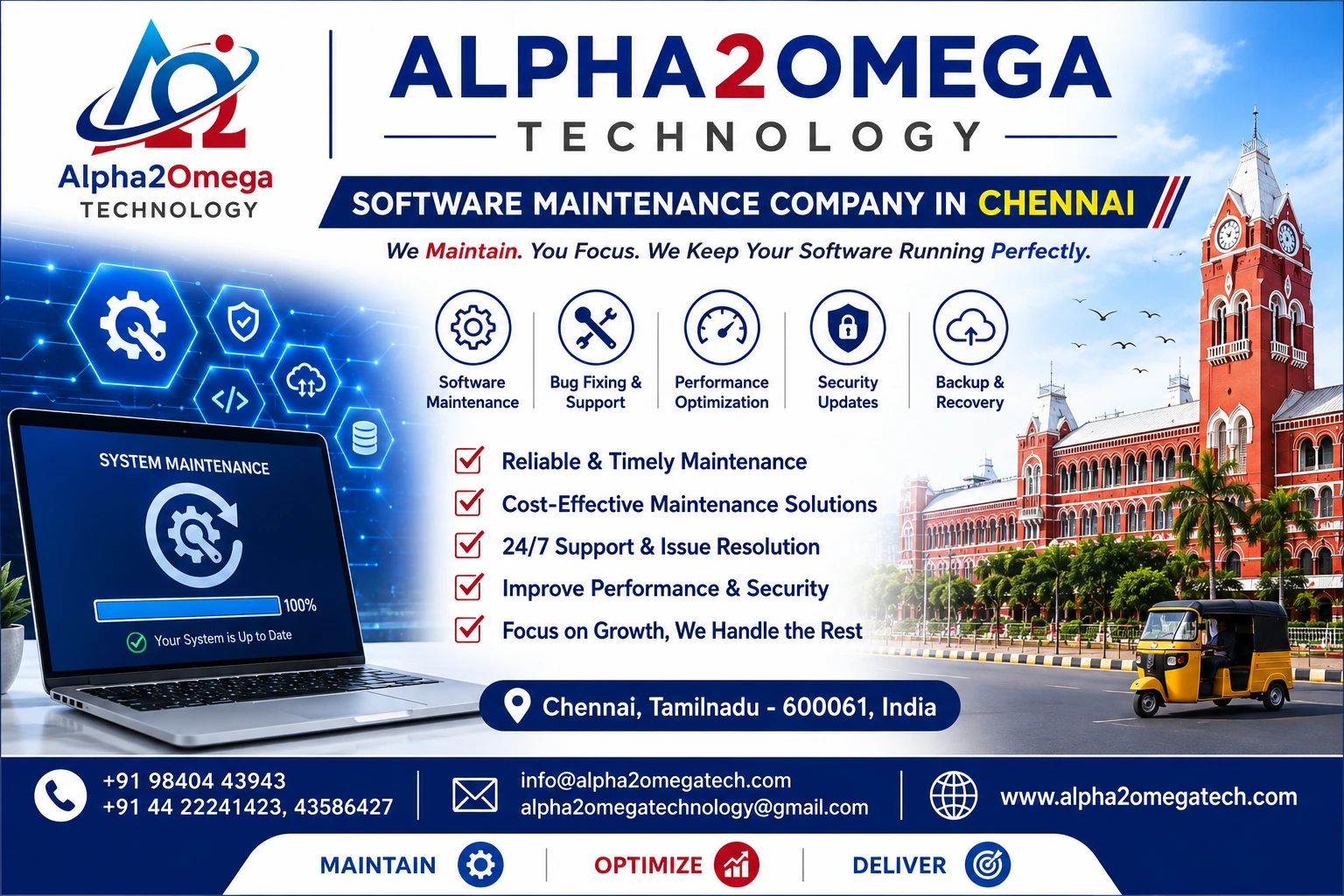 Software maintenance company in Chennai