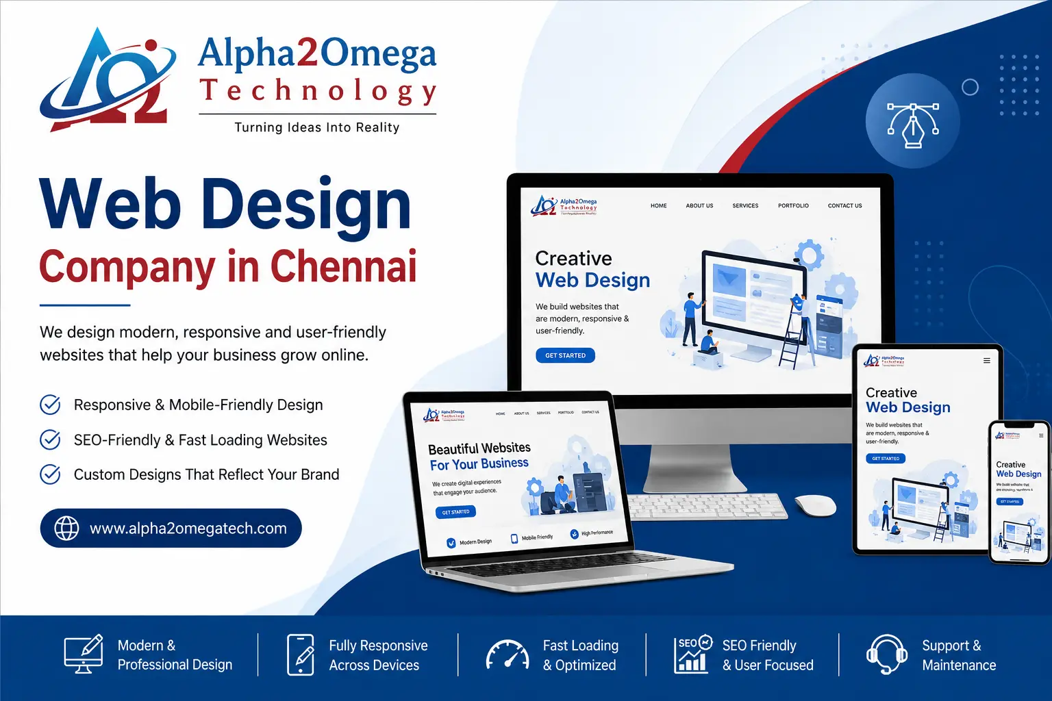 Web design company in Chennai and professional website designers